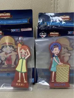 ワンピース ONEPIECE一番くじ 2点セット ナミ・ノジコ