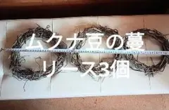 自然素材リース 3個セット