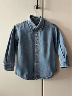 ラルフローレン　デニムシャツ　90㎝　　キッズ