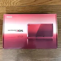 【箱と説明書付】Nintendo 3DS 本体 フレアレッド 動作確認済
