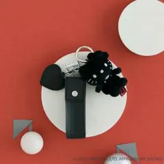 HELLO KITTY × BRILMY ミラー付リップチャーム BLACK