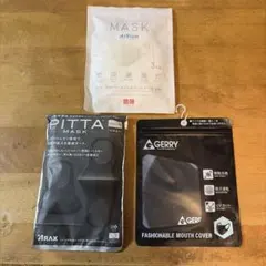 m*1様 【3点セット】AIRism 洗えるマスク 4枚　ユニクロ PITTA
