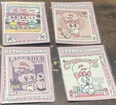 ESTHER BUNNY シール ステッカー4枚セット