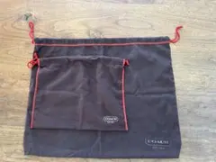 COACHバッグ収納袋2枚まとめて