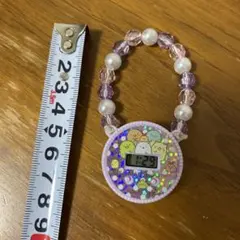 すみっコぐらし　デジタル時計 キャラクター ビーズバンド