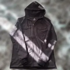 SESSIONS 黒 フード付きジャケット Mサイズ　Lサイズ相当