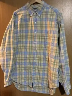 v*い様 【OLD GAP】90s 00s チェックシャツ XL パステルカラー
