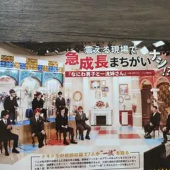 17　なにわ男子　切り抜き　藤原丈一郎　大橋和也　高橋恭平　道枝駿佑　西畑大吾