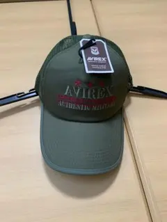 AVIREX メッシュキャップ オリーブ 新品のサムネイル