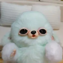 チワボボちゃん①　おしゃぶり付き　アートドール　ぬいぐるみ チワボボちゃん おしゃぶり付き チョコ アートドール チワワぬいぐるみ