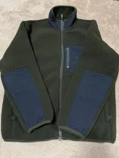 GRAMICCI SHIPS別注 ワンポイント ロゴ フリース ジップ ブルゾン