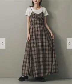 【値下げ中‼️】SENSEOFPLACE バルーンキャミワンピース