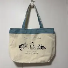 猫イラスト トートバッグ
