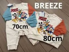 【未使用】ディズニー　長袖　トレーナー　70cm 80cm