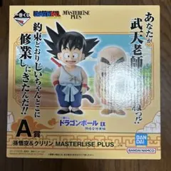 S様専用一番くじドラゴンボールEX孫悟空修行編　A賞悟空＆クリリンフィギュア