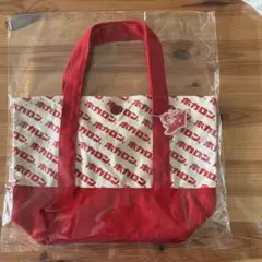 ホカロン ロゴ トートバッグ 赤
