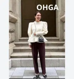 OHGA スフレニット 美品