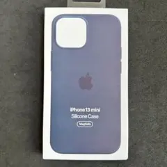 iPhone13mini アビスブルー シリコーン アップル Apple 純正