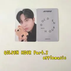 ATEEZ GOLDENHOUR 2 applemusic【ジョンホ】