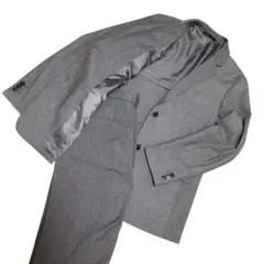 UNIQLO リラックスフィット スーツ セットアップ 上下セット グレー L
