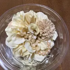 ハンドメイド　コサージュ