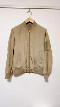 MA-1 フライトジャケット ベージュ ナノユニバースのサムネイル