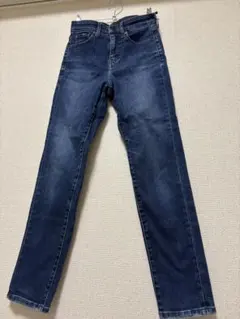 ストレートデニム 22 (56cm) ブルー