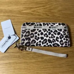 LeSportsac レスポートサック ❤︎ ラテハートレオパード 長財布