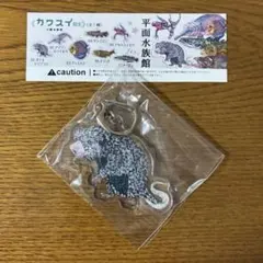 平面水族館　カワスイ限定　キーホルダー　オマキヤマアラシ