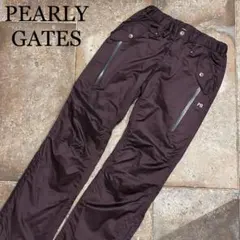 PEARLYGATES パーリーゲイツ ナイロンパンツ 裏地 メンズ 蓄熱 防寒