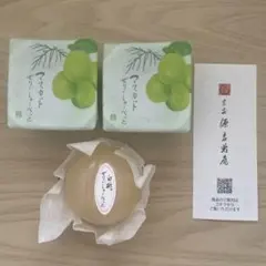 宗家 源吉兆庵 和菓子 涼菓 白桃 マスカット ゼリー シャーベット 3個のサムネイル