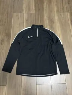 V1274 NIKE ハーフジップ トレーニングウェア ブラック - メルカリ