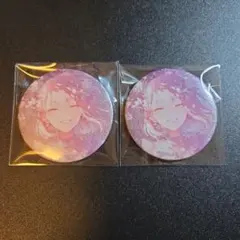 プロセカ 暁山瑞希 グリ缶 グリッター缶バッジ 50A 50a 2点