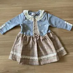 Souris ワンピース 80サイズ 青