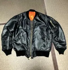USA製 CONCORD MA-1 フライト ジャケット Lサイズ　ブラックのサムネイル