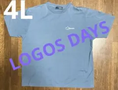 LOGOS DAYS アウトドア Tシャツ ブルー