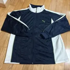 Puma ネイビー ジップアップジャケット
