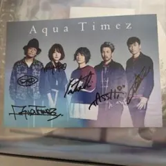 Aqua Timez チェキ　直筆サイン 2026年最新】aqua timez サインの人気アイテム - メルカリ