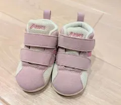 Asics SUKUSUKU コンフィ FIRST MS 3　13.0cmピンク