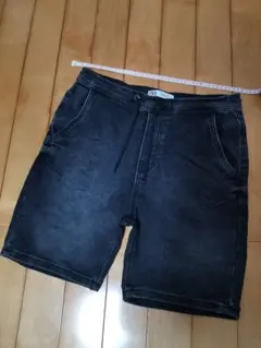 ZARA ザラ スウェットデニムショートパンツ M31 SOFTDENIM