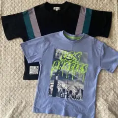 値下げ　Tシャツ　2枚セット　120cm 男の子　ネクスト　シューラルーのサムネイル
