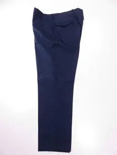 【値下げ】オリヒカ　ORIHICA　スラックパンツ　紺　ウエスト85cm/Lのサムネイル