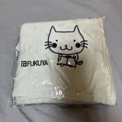 ふっくら　毛布　ブランケット ひざ掛け　福屋工務店　ネコ
