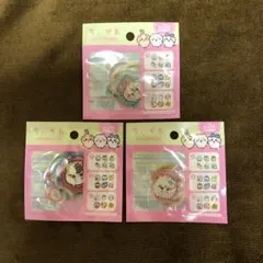 ちいかわ　フレークシール3 3枚セット