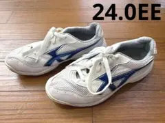 【美品】24.0EE MIZUNO GYMSTAR 体育館 ジム シューズ