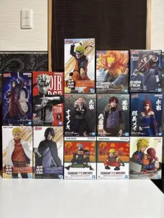 12個セット　はたけカカシ　うちはマダラ　うずまきナルト　フィギュア　まとめ売り 12個セット はたけカカシ うちはマダラ うずまきナルト フィギュア