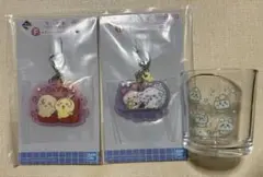 ちいかわ 一番くじ 湯あがりグラス 銭湯ラバーチャーム