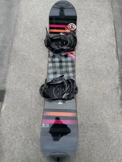 IGNIO スノーボード板 155cm ビンディング付 GRV-RC IGNIO スノーボード板 155cm ビンディング付 GRV-RC イグニオ×イグニオ