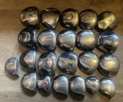 Callaway ドライバー15個とフェアウェイウッド7個のヘッド計22個まとめ