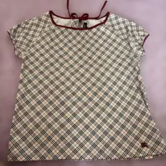 M*様 y2k バーバリーロンドン　キッズ160 レディース着れるTシャツ　ノバのサムネイル